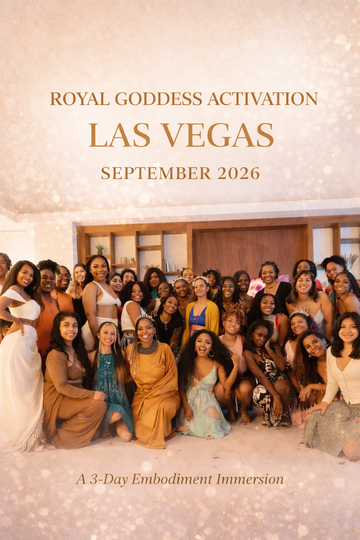 ROYAL GODDESS ACTIVATION | LAS VEGAS • SEPT 2026 ✨